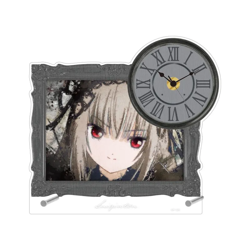 水銀燈 grunge CANVAS アクリルスタンド時計