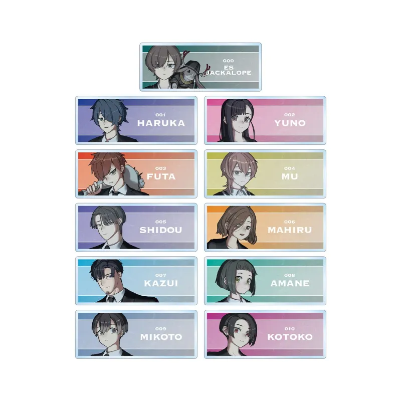 描き下ろし 4th Anniversary ver. トレーディングアクリルネームプレート(単位/BOX)