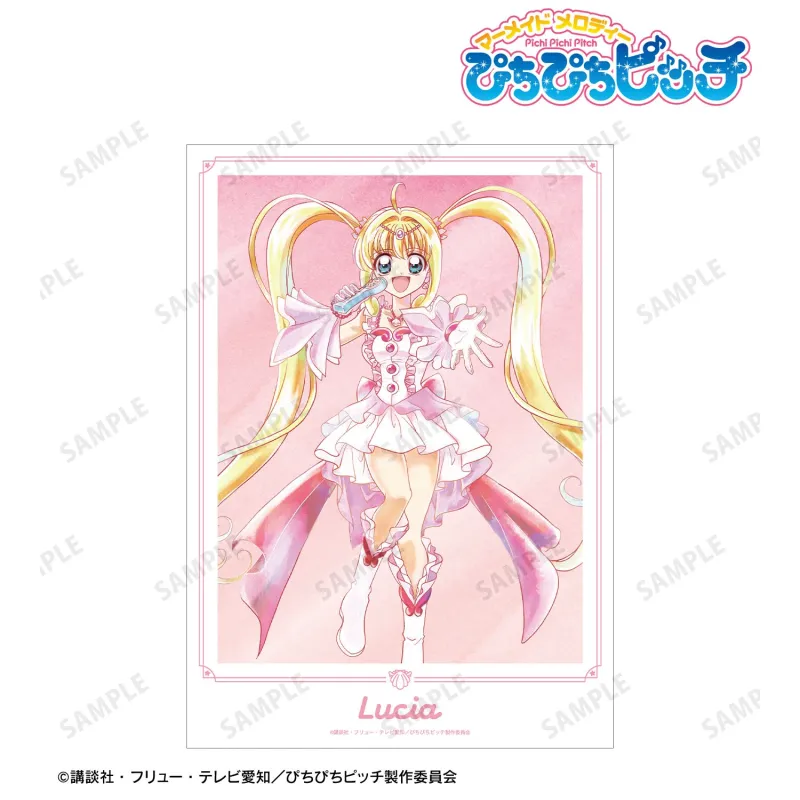 描き下ろし るちあ 20th Anniversary ver. Ani-Art aqua label A3マット加工ポスター