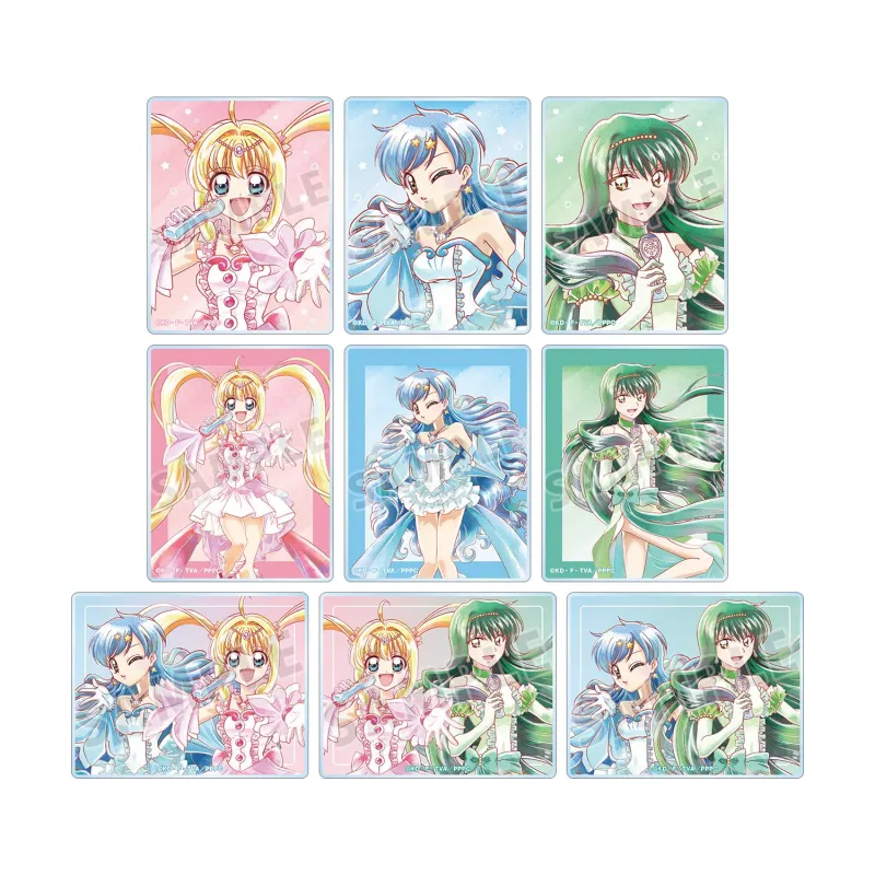 描き下ろし 20th Anniversary ver. トレーディング Ani-Art aqua label アクリルカード(単位/BOX)