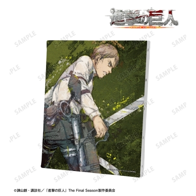 描き下ろし ジャン 戦う背中ver. grunge CANVAS キャンバスボード 2