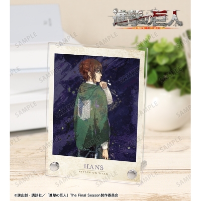 描き下ろし ハンジ 戦う背中ver. grunge CANVAS A6アクリルパネル 2