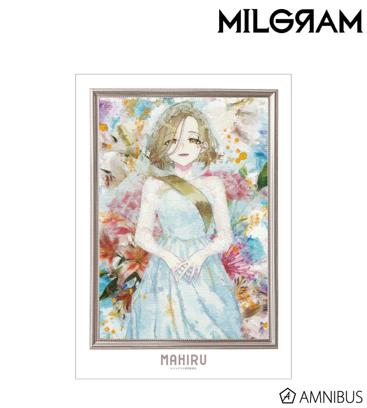 MILGRAM -ミルグラム- マヒル grunge CANVAS A3マット加工ポスター 2