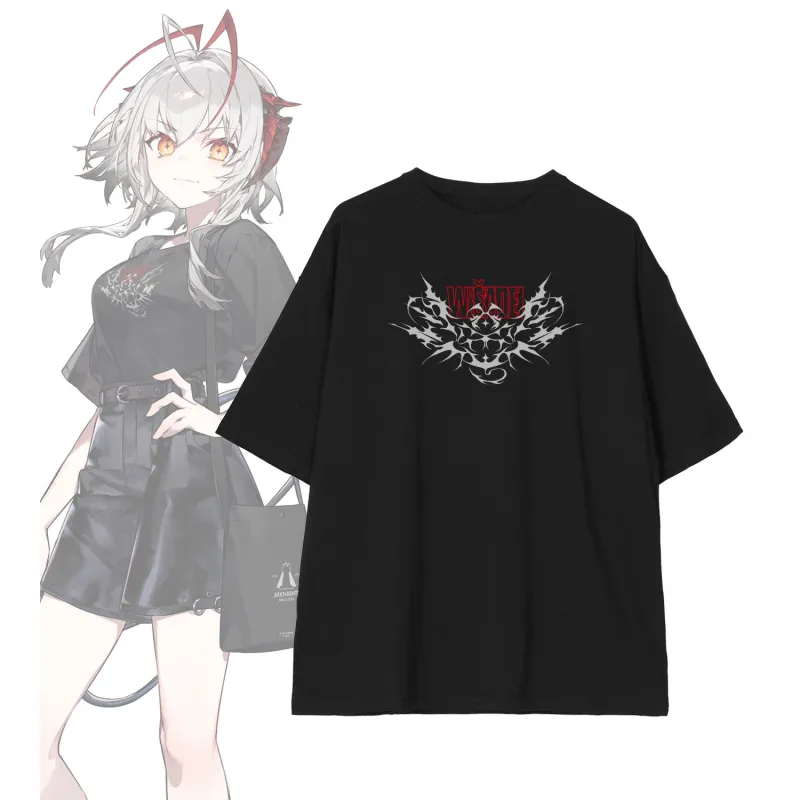 アークナイツ ウィシャデル ショッピングver. 着用BIGシルエットTシャツユニセックス(サイズ/XL)