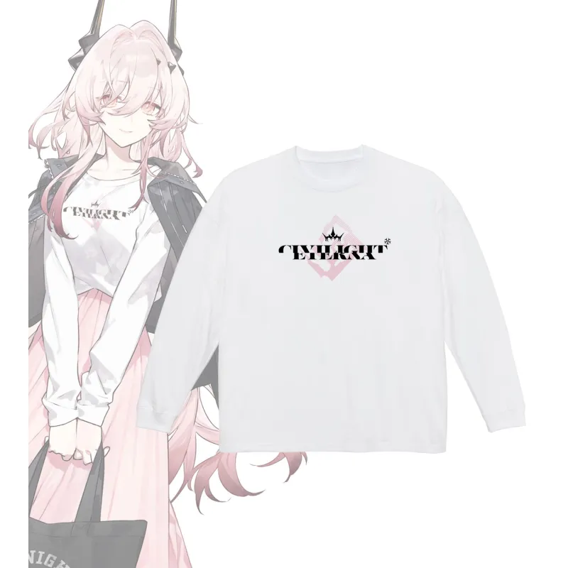 アークナイツ シヴィライト・エテルナ ショッピングver. 着用BIGシルエットロングTシャツユニセックス(サイズ/L)