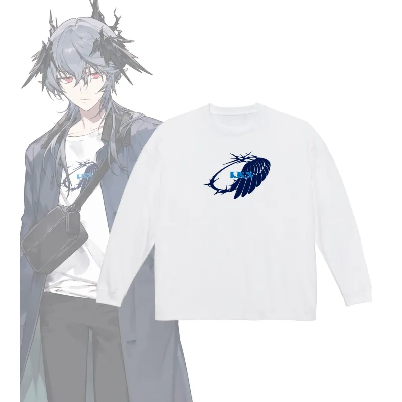 アークナイツ ロゴス ショッピングver. 着用BIGシルエットロングTシャツユニセックス(サイズ/L)
