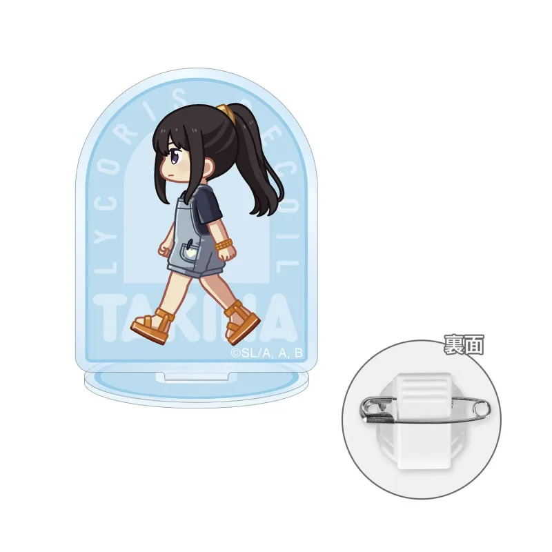 井ノ上たきな ちびとこ アクリルスタンドマルチバッジ ver.B