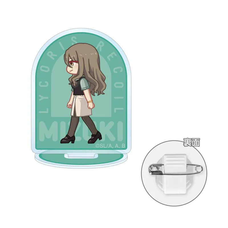 中原ミズキ ちびとこ アクリルスタンドマルチバッジ
