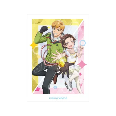 結束いのり&明浦路 司 ペアビジュアル A3マット加工ポスター