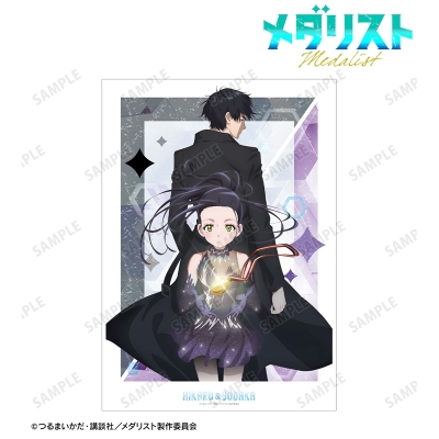 狼嵜 光＆夜鷹 純 ペアビジュアル A3マット加工ポスター 2
