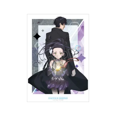 狼嵜 光&夜鷹 純 ペアビジュアル A3マット加工ポスター
