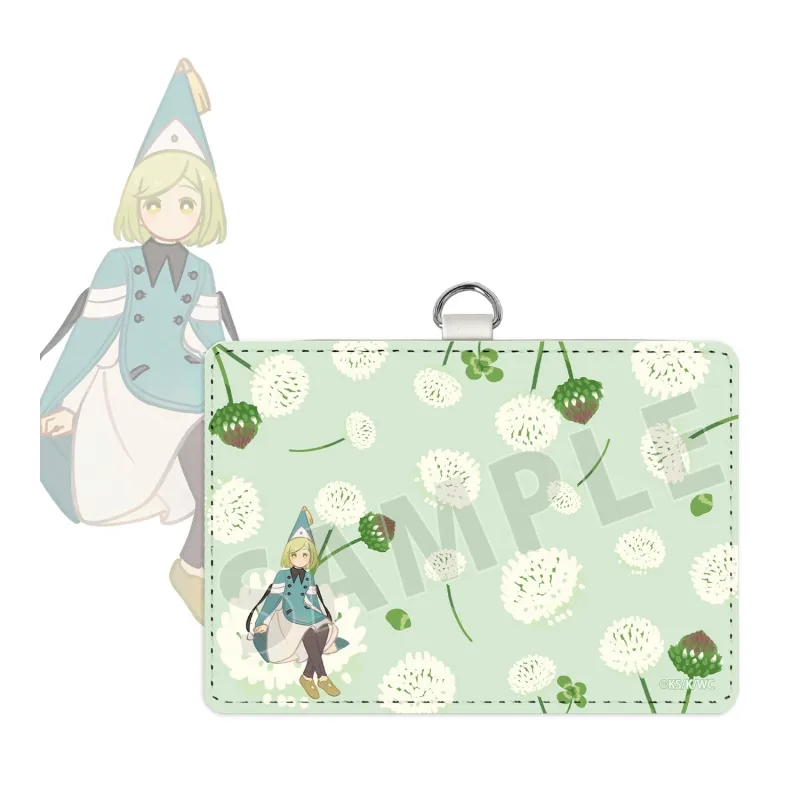 ココ Botania ネックストラップ付き2ポケットパスケース