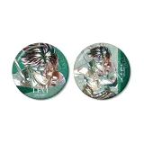 リヴァイ Ani-Art 第5弾 グリッター缶バッジ2個セット 1