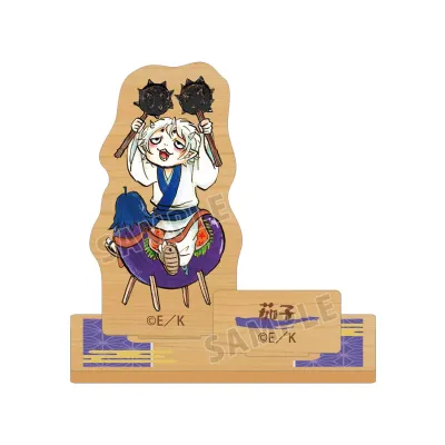 茄子 パーツ付きウッドスタンド