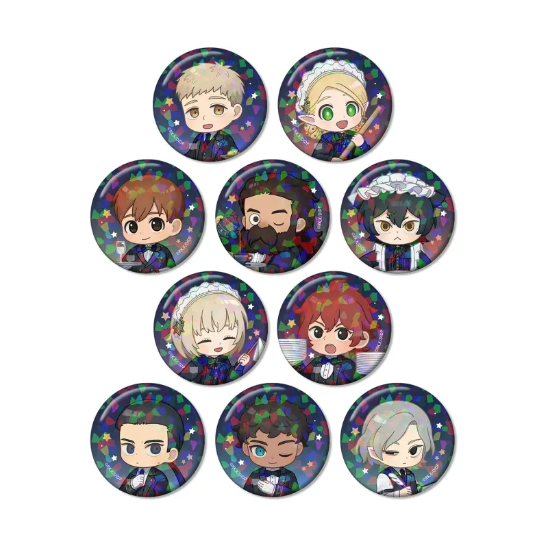 トレーディング ちびキャラ 星空メイド・執事ver. ホログラム缶バッジ(単位/BOX)
