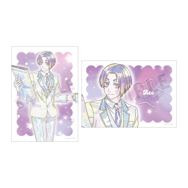 描き下ろし 御影 玲王 モーニングルーティンver. Ani-Art KAWAII label ブロマイド2枚セット