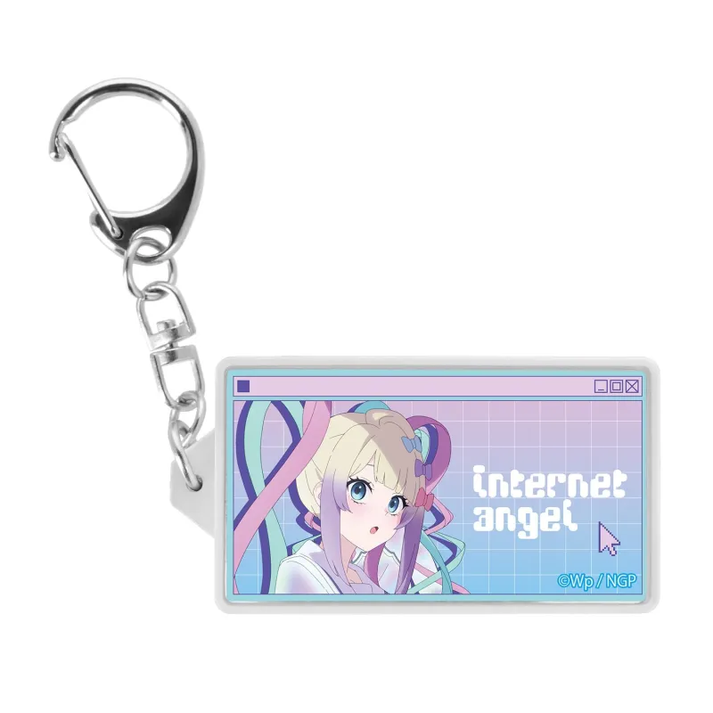 超てんちゃん LEDレトロ看板風キーホルダー ver.A