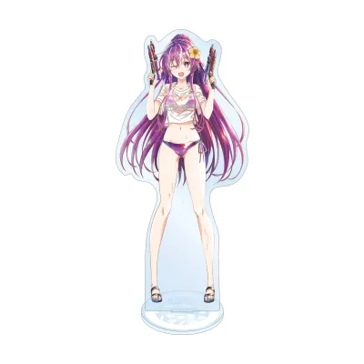 描き下ろし 夜刀神十香 デート・ア・バカンスver. Ani-Art aqua label BIGアクリルスタンド