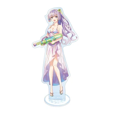 描き下ろし 誘宵美九 デート・ア・バカンスver. Ani-Art aqua label BIGアクリルスタンド