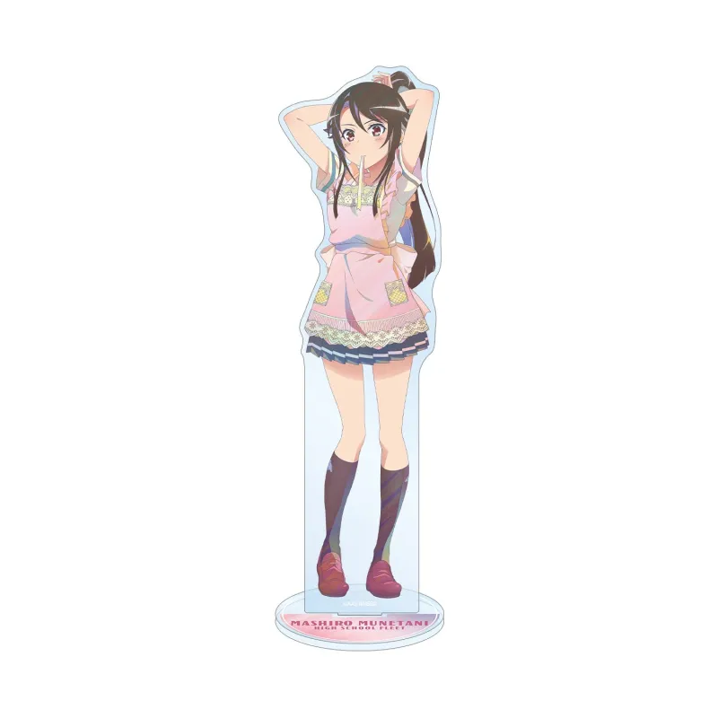 描き下ろし 宗谷 ましろ 制服エプロンver. Ani-Art clear label 第3弾 BIGアクリルスタンド