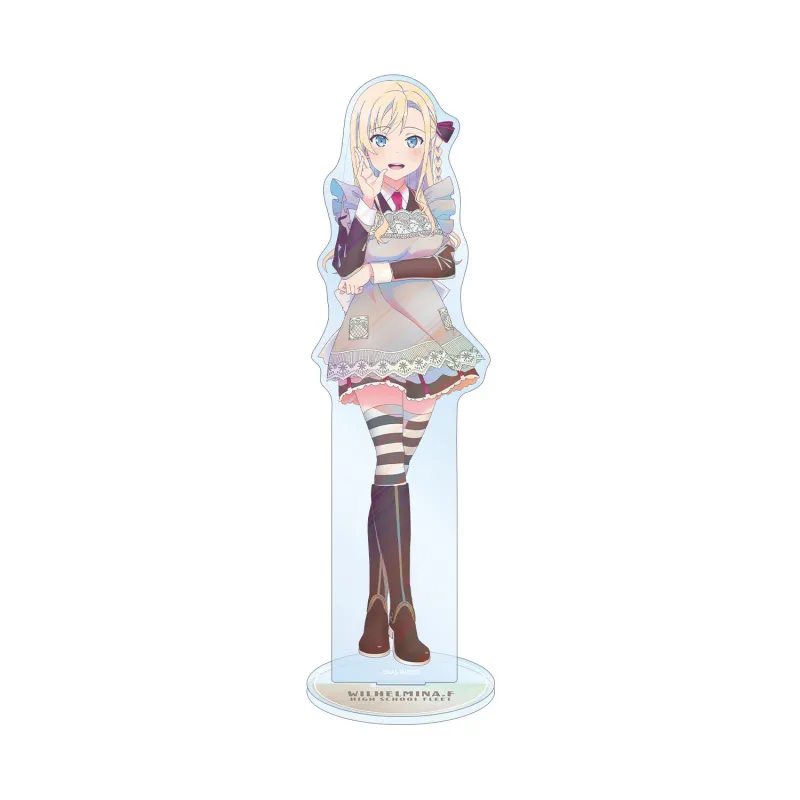 描き下ろし ヴィルヘルミーナ 制服エプロンver. Ani-Art clear label 第3弾 BIGアクリルスタンド