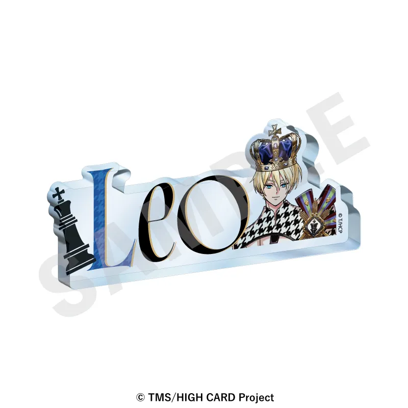 HIGH CARD アクリルブロック（レオ・コンスタンティン・ピノクル）
