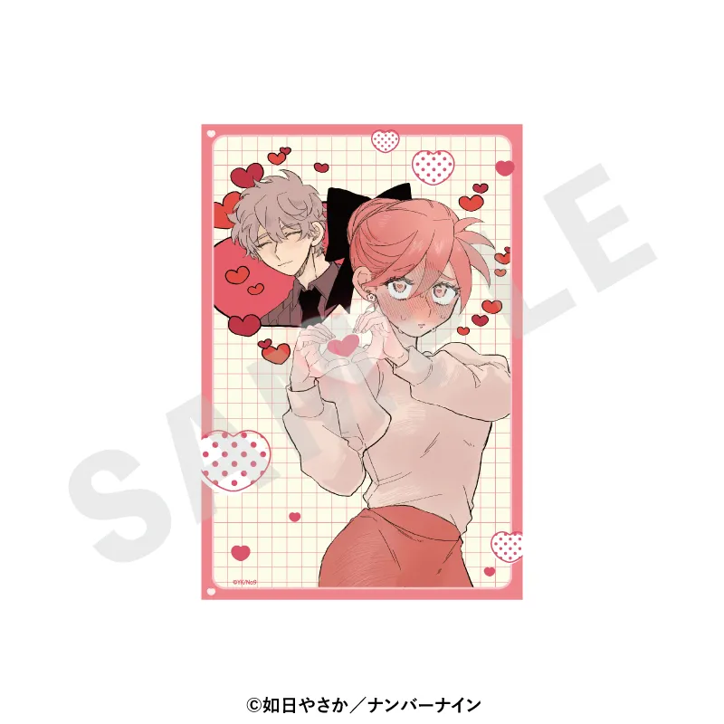 晴野さんのことなんて全然好き イラストカード（C）
