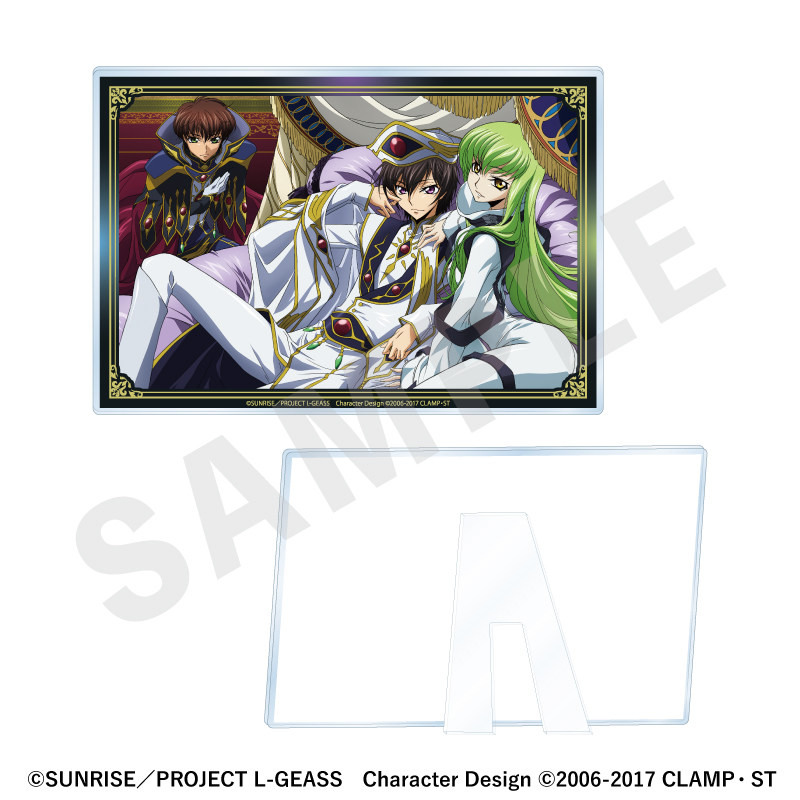 コードギアス 反逆のルルーシュ アクリルパネル (B) - GoodsMart Wholesale