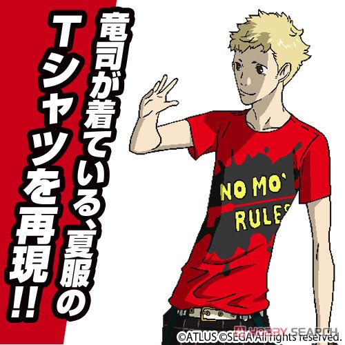 竜司の夏服Tシャツ/RED-S 3