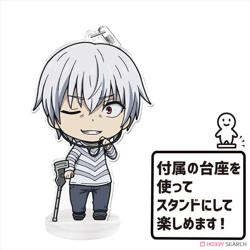 とある魔術の禁書目録III ぷにこれ！キーホルダー(スタンド付) アクセラレータ（一方通行） 6