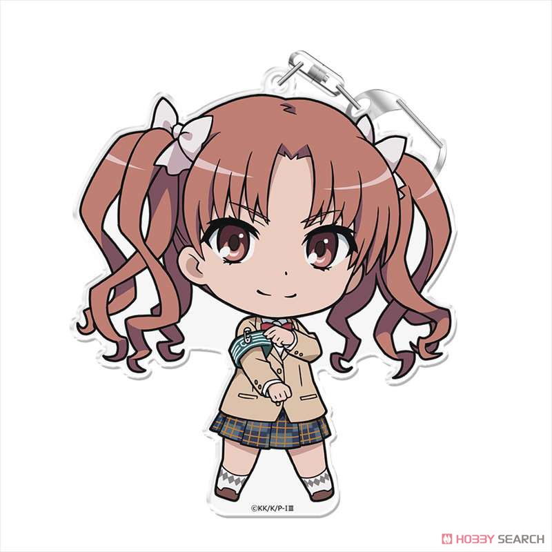 とある魔術の禁書目録III ぷにこれ！キーホルダー(スタンド付) 白井 黒子 2