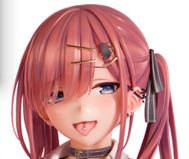 なな枕「ピアスを見せてくれる赤髪ギャルちゃん」素顔ver. 1/5スケール