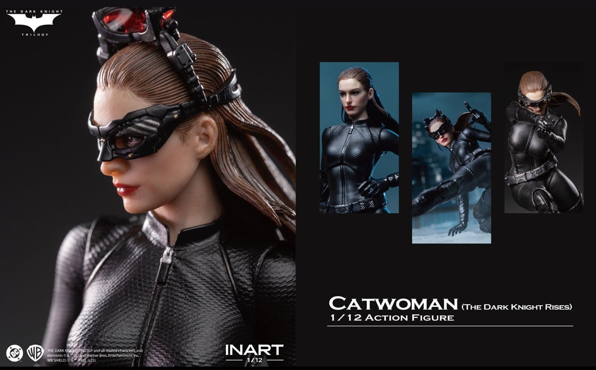 キャットウーマン(ダークナイトライジング)1/12スケール アクションフィギュア (完成品) 21