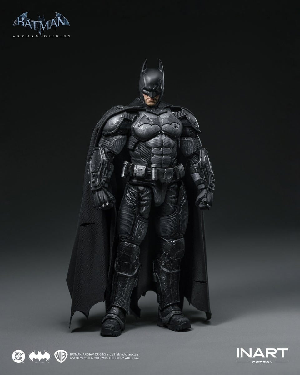 バットマン（バットマン：アーカム・ビギンズ）バトルダメージ ver. アクションフィギュア 8