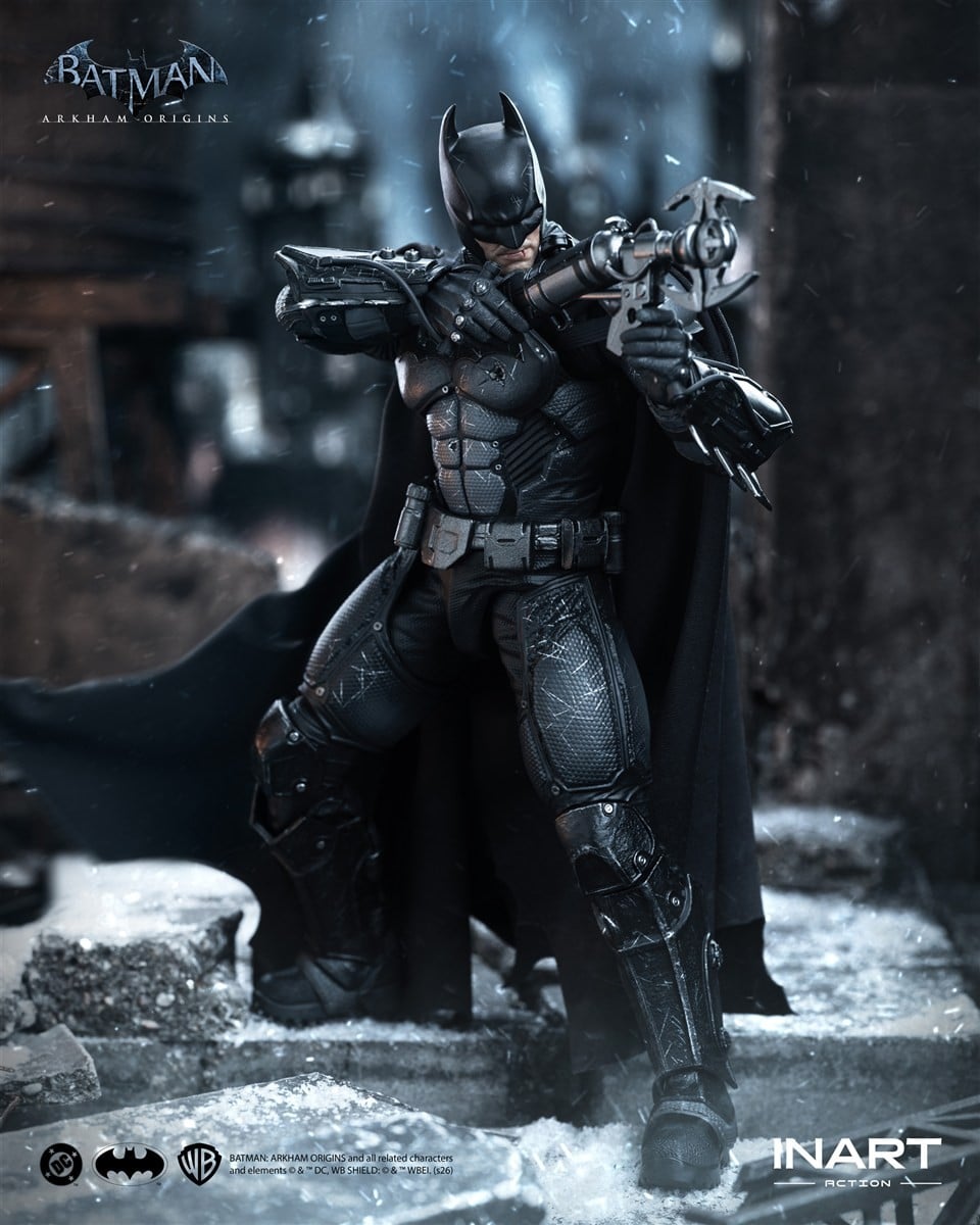 バットマン（バットマン：アーカム・ビギンズ）バトルダメージ ver. アクションフィギュア 19
