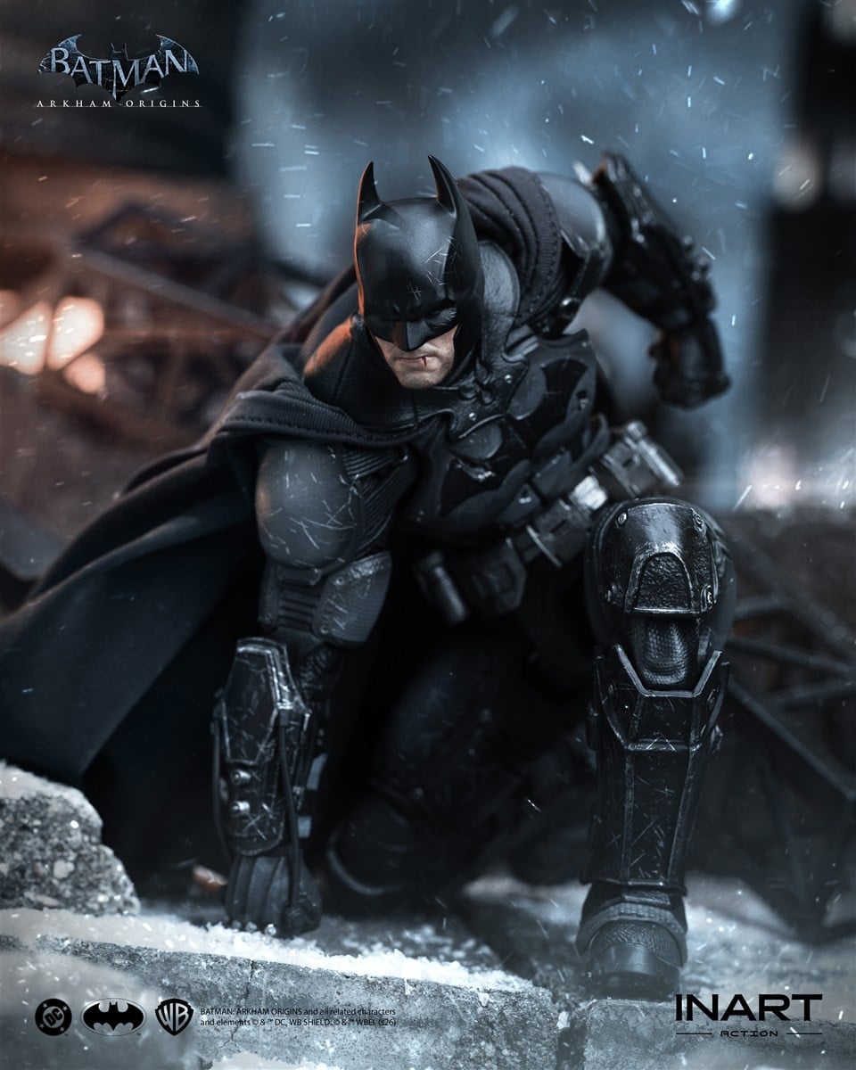 バットマン（バットマン：アーカム・ビギンズ）バトルダメージ ver. アクションフィギュア 21