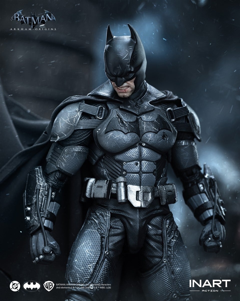 バットマン（バットマン：アーカム・ビギンズ）バトルダメージ ver. アクションフィギュア 22