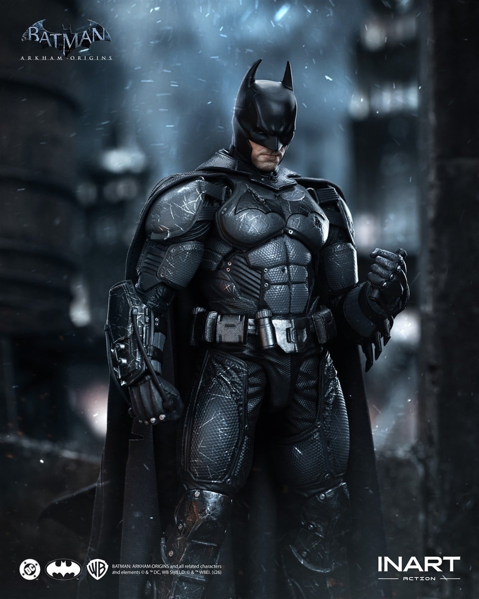 バットマン（バットマン：アーカム・ビギンズ）バトルダメージ ver. アクションフィギュア 23