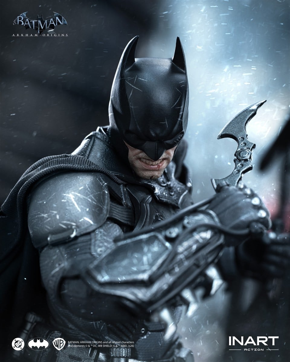バットマン（バットマン：アーカム・ビギンズ）バトルダメージ ver. アクションフィギュア 24