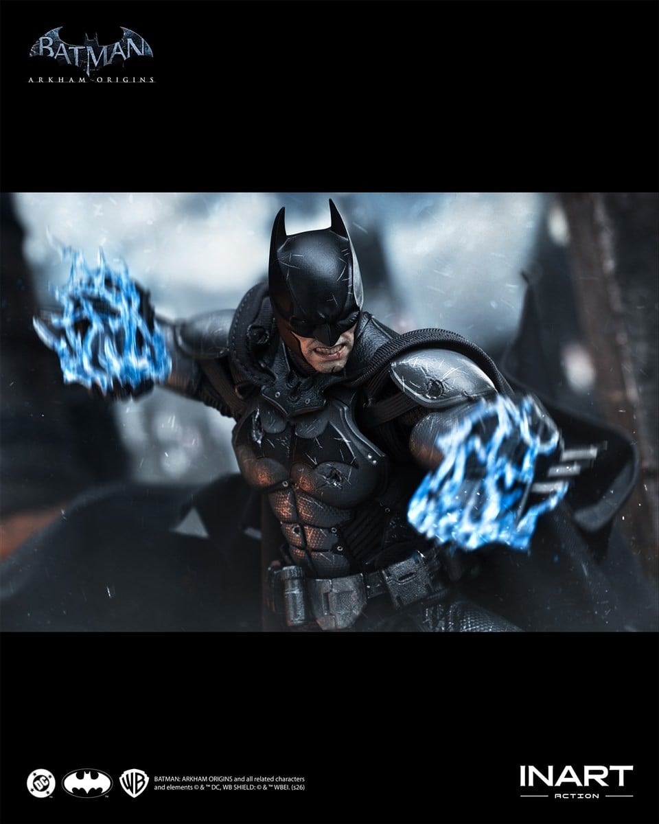 バットマン（バットマン：アーカム・ビギンズ）バトルダメージ ver. アクションフィギュア 25
