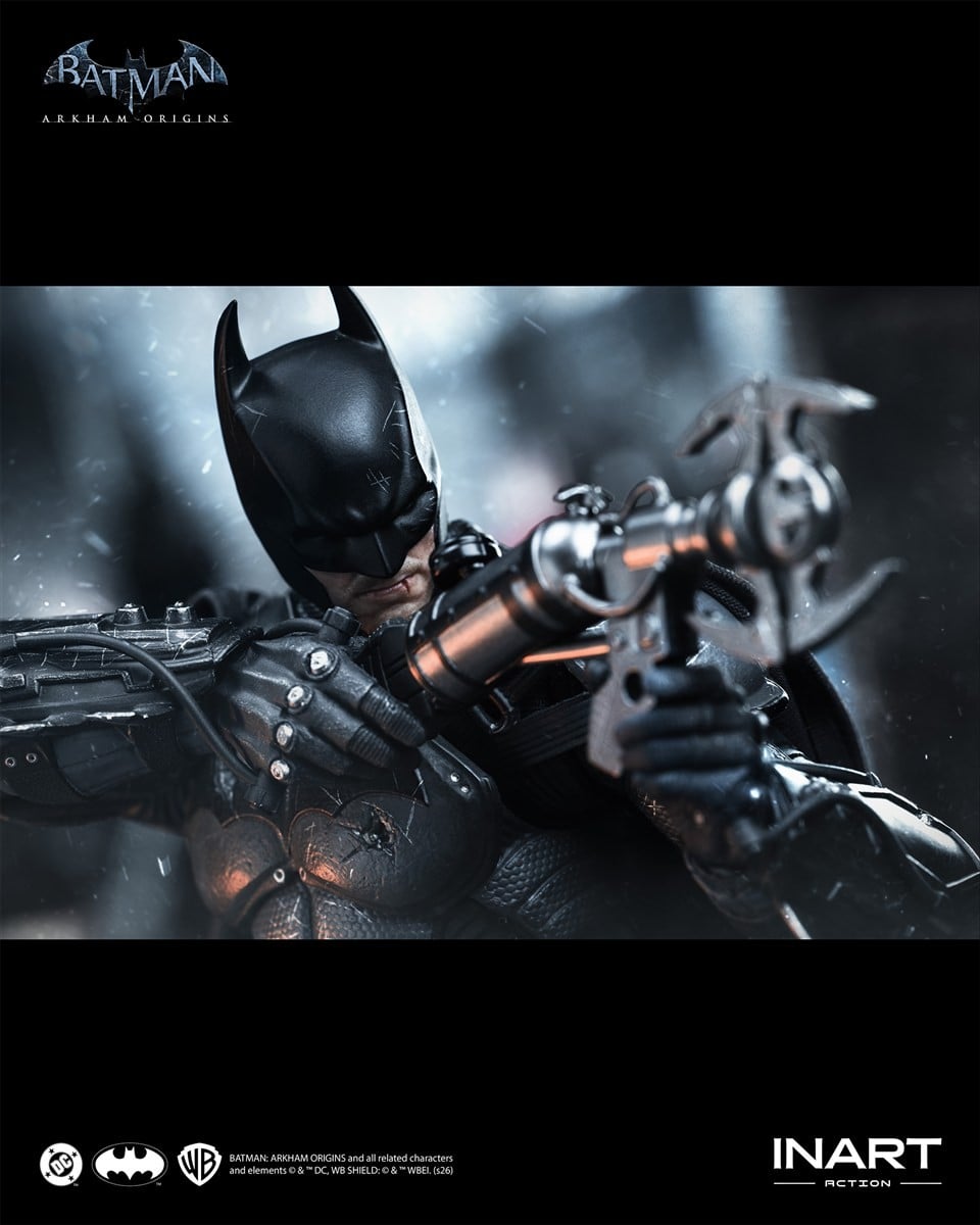 バットマン（バットマン：アーカム・ビギンズ）バトルダメージ ver. アクションフィギュア 26