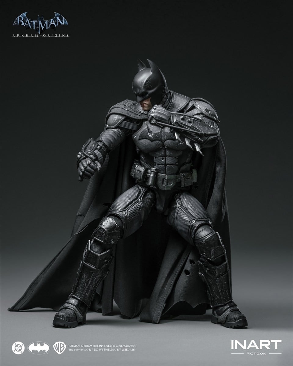 バットマン（バットマン：アーカム・ビギンズ）バトルダメージ ver. アクションフィギュア 10
