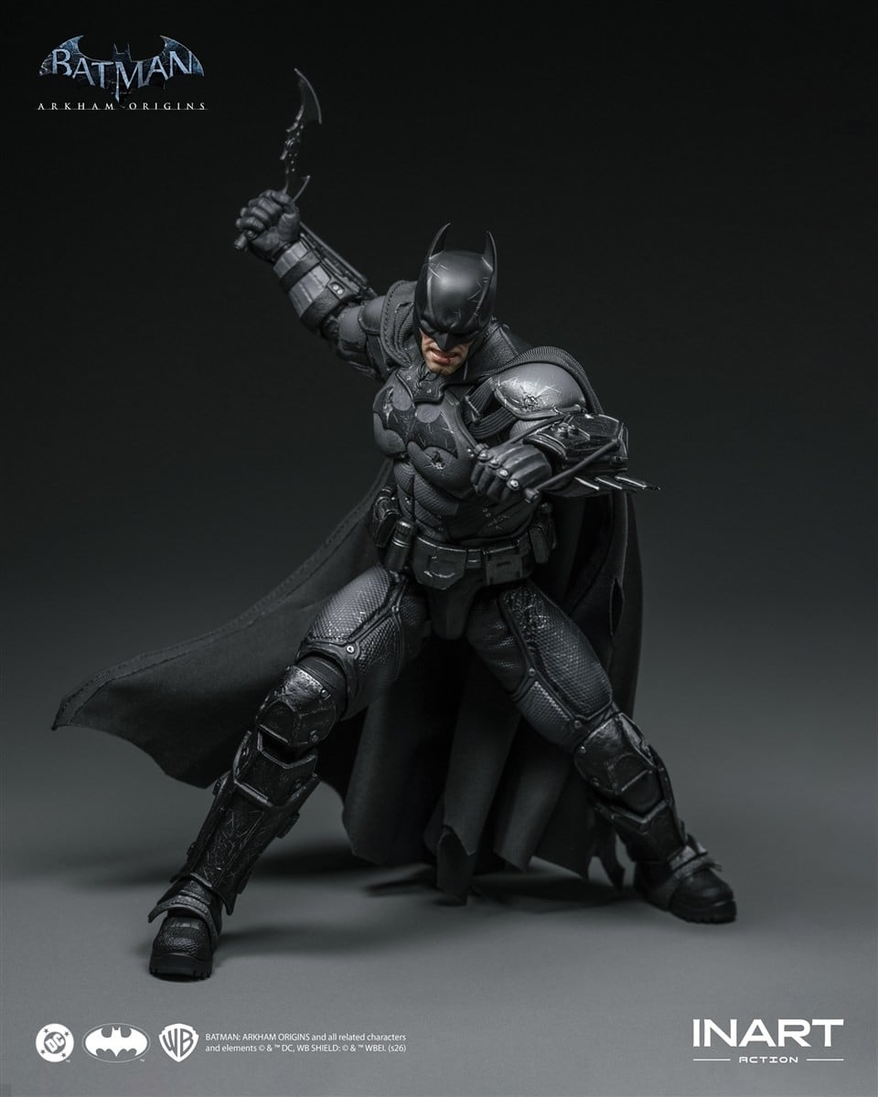 バットマン（バットマン：アーカム・ビギンズ）バトルダメージ ver. アクションフィギュア 11
