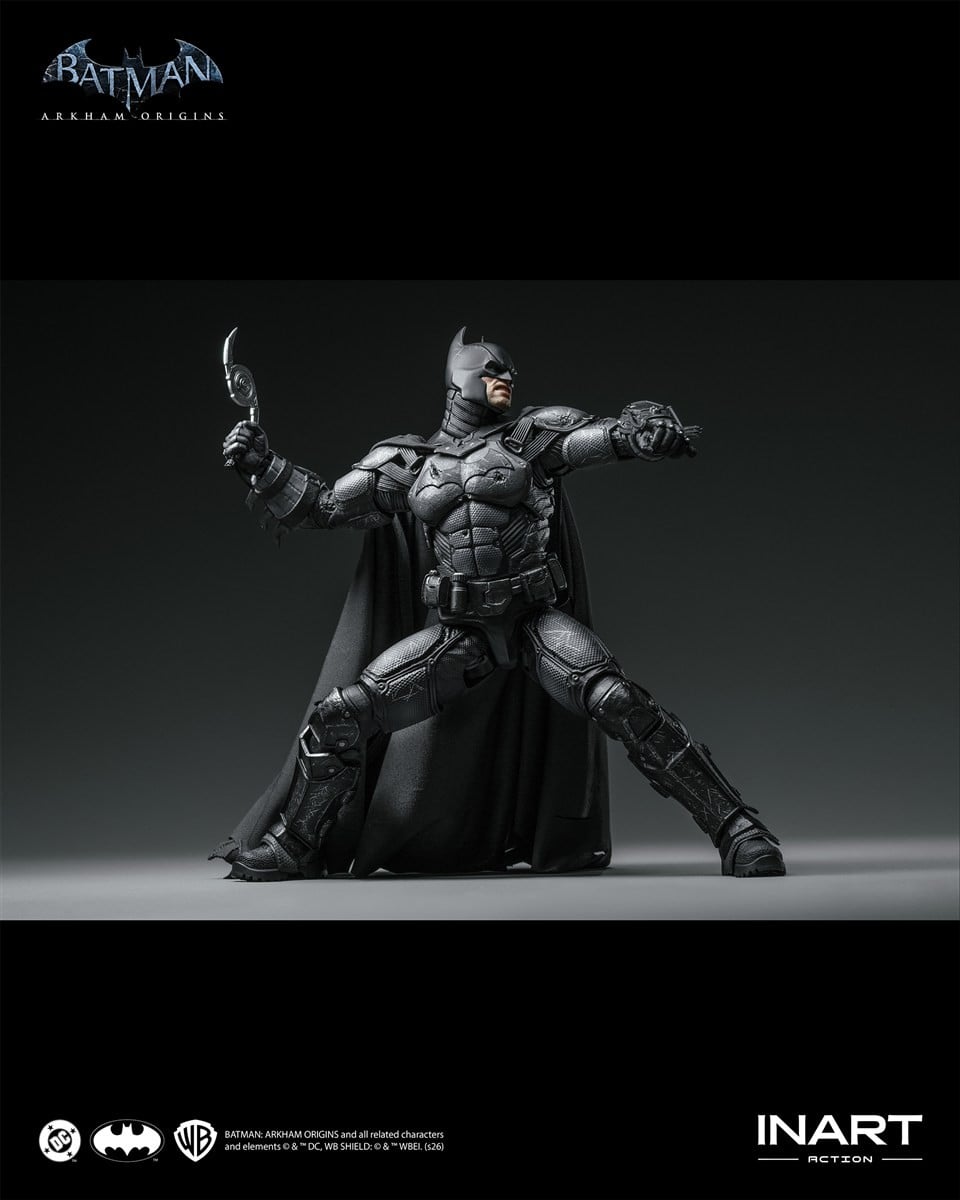 バットマン（バットマン：アーカム・ビギンズ）バトルダメージ ver. アクションフィギュア 13