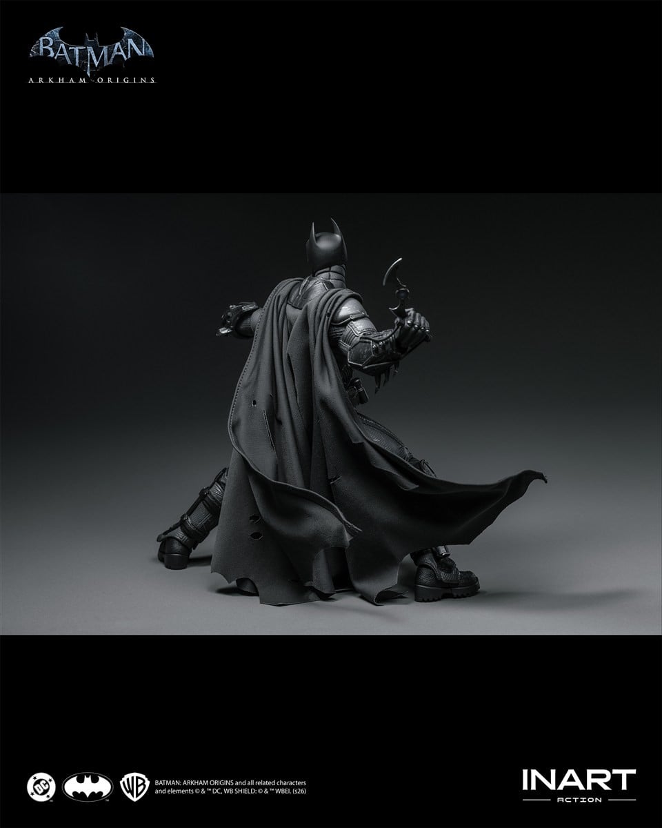 バットマン（バットマン：アーカム・ビギンズ）バトルダメージ ver. アクションフィギュア 16