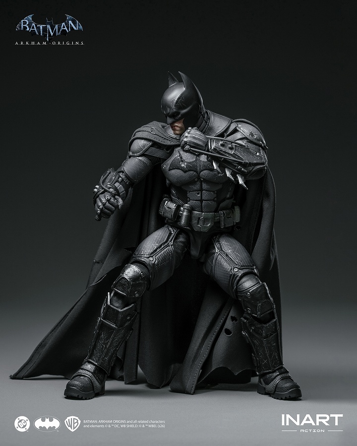 バットマン（バットマン：アーカム・ビギンズ）バトルダメージ ver. アクションフィギュア 2
