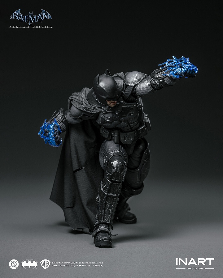 バットマン（バットマン：アーカム・ビギンズ）バトルダメージ ver. アクションフィギュア 3