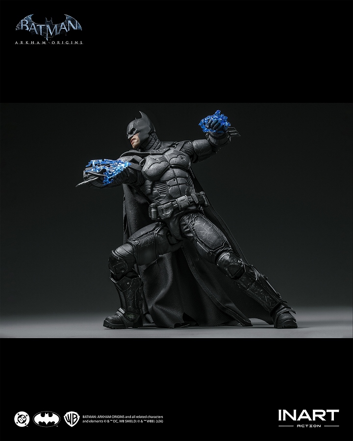 バットマン（バットマン：アーカム・ビギンズ）バトルダメージ ver. アクションフィギュア 5