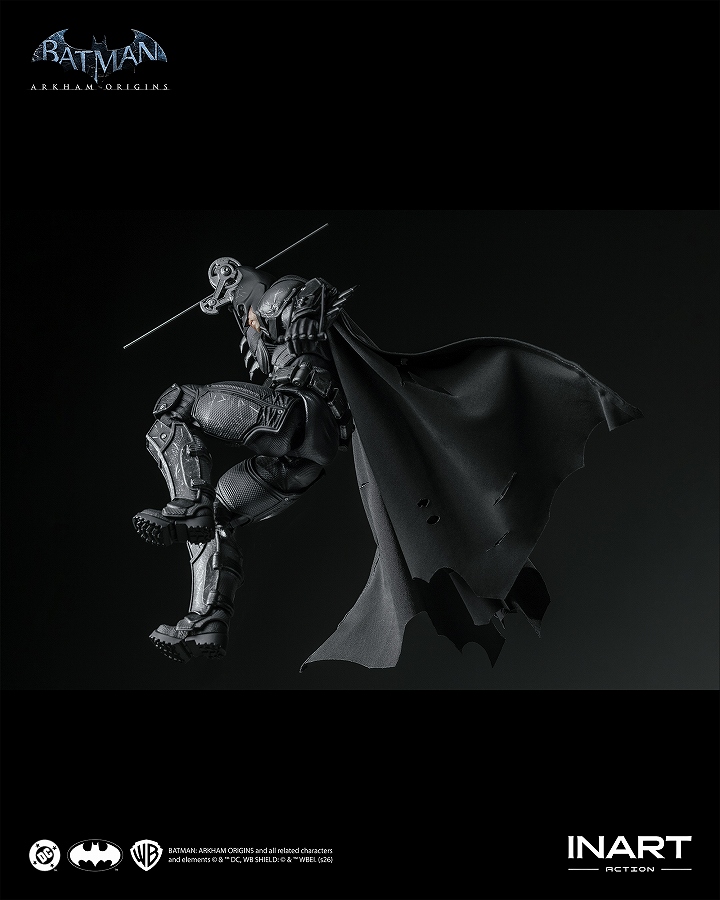 バットマン（バットマン：アーカム・ビギンズ）バトルダメージ ver. アクションフィギュア 6