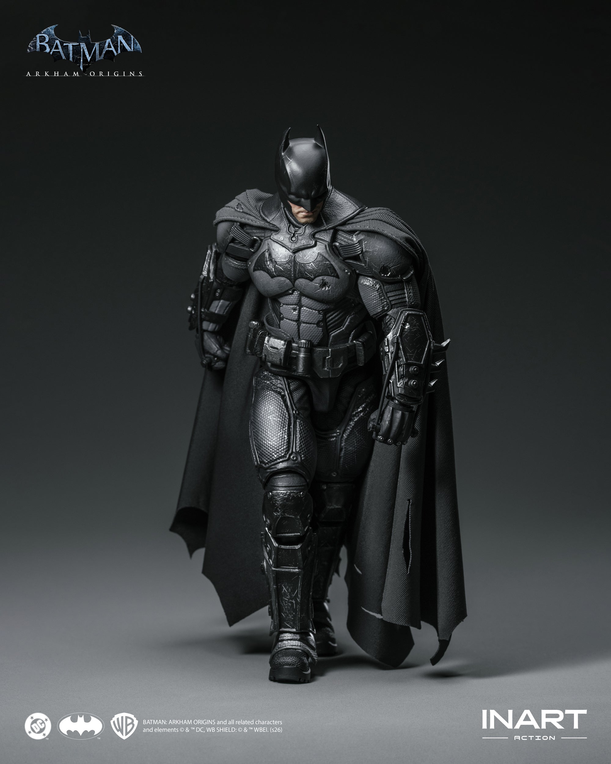 バットマン（バットマン：アーカム・ビギンズ）バトルダメージ ver. アクションフィギュア 34